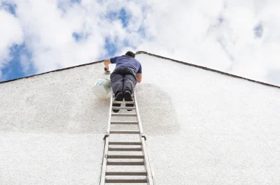 Peinture extérieure à Léthuin — façades et ravalement